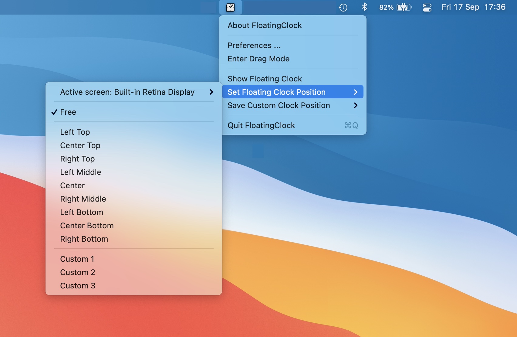 menubar
